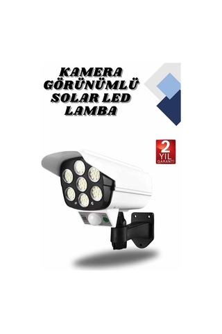 Kamera Görünümlü Dönebilen Led Lamba Bahçe Duvar Aydınlatması 0 91234286
