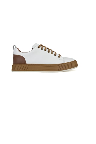 Ziya Erkek Hakiki Deri Günlük Sneaker 161983z870 Beyaz 161983z870 500 40