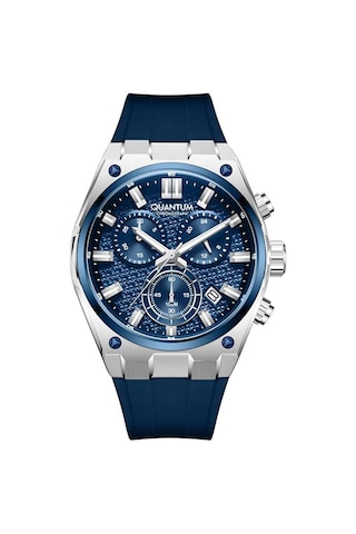 Quantum Hng1237.399 Chronograph Erkek Kol Saati Metalik Gri