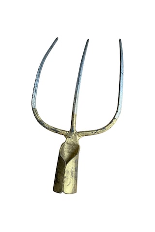 Profesyonel 3 Dişli Çelik Dirgen 42 Cm Dayanıklı Ve Ergonomik Tasarım