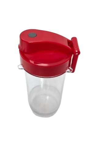 English Home Kbl 3010 Shake Away Smoothie Blender İçin 400ml Hazne Kırmızı Kapaklı