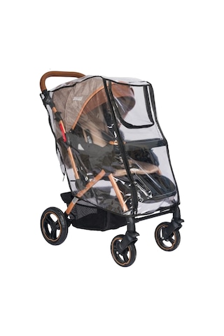 Tommy Baby Fermuarlı Yağmurluk Şeffaf