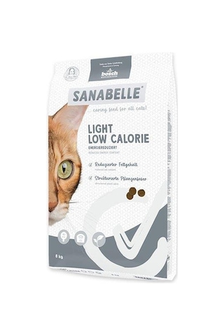 Sanabelle Light Düşük Kalorili Fazla Kilolu Kediler İçin Kuru Kedi Maması 8 Kg