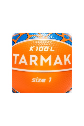 Tarmak Mini Sünger Basketbol Topu - 1 Numara - Turuncu / Mavi - K100