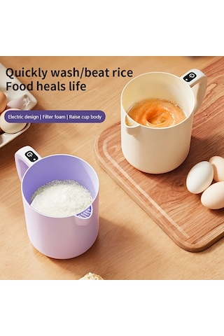 Elmpaly Morş Usb Elektrikli Mutfak Şefi: Pirinç Pişirici, Blender, Mikser 1 Bardak Kapasite 600 Rpm Diğer