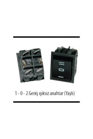 Ender Geniş 1-0-2 Işıksız Anahtar Yaylı Klasik