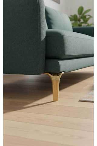 Lotus 23 Cm Krom 4 Adet Koltuk Yatak Odası Tv Ünitesi Konsol Ve Sehpa Ofis Mobilyası Ayağı Krom