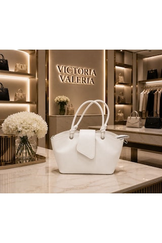 Housebags Vivienne Trend Omuz Çantası Beyaz