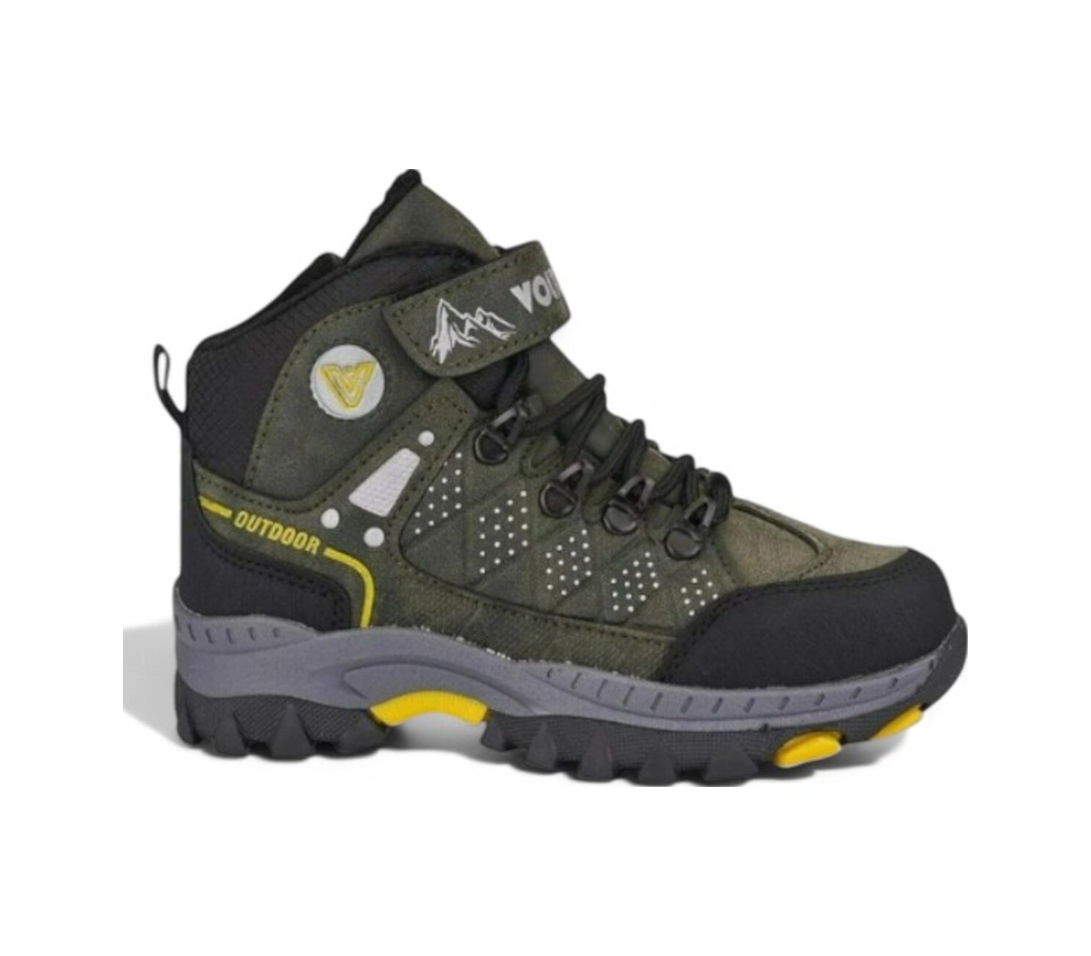 Unisex Çocuk Füme 0rtopedik Bot Haki