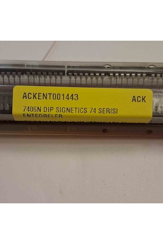 7406n Dip Sıgnetıcs 74 Serisi Entegreler 4 Adet