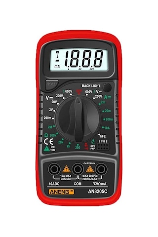Sanec Aneng An8205c Dijital Multimetre