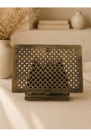 Masaüstü Plastik Rahle Ayarlanabilir 32x25 Cm - 35 X 25 / Gold