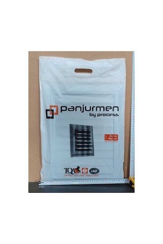 Klc Havalandırma Menfezi Banyo Wc Tuvalet Menfez Plastik Panjur Gri 35x45 Cm.
