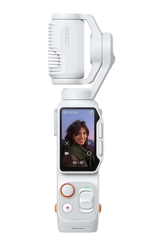 Luna Ultra Standart Bundle 8k Çift Lensli Gimbal Beyaz Aksiyon Kamerası