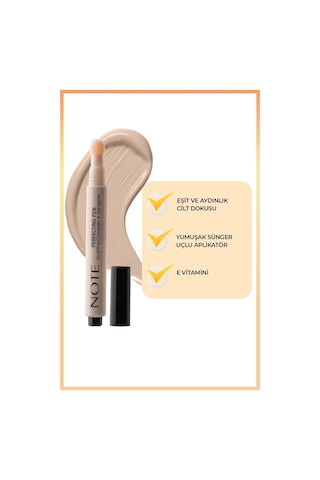 Note Cosmetique Perfecting Pen Aydınlatıcı Etkili Kalem Göz Altı Kapatıcısı - 02 Warm Rose