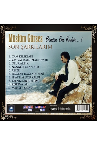 Müslüm Gürses - Benden Bu Kadar - Son Şarkılarım ( Cd)
