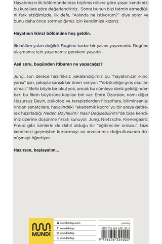 Neden Böyleyim? Nasıl Değişebilirim? - Emre Özarslan - Mundi