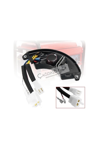 Jeneratör 4 / 5 / 6.5 Kwa 8 Kablolu Yarım Ay Avr