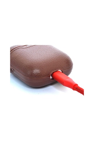 Apple AirPods Uyumlu Kılıf Zore Airbag 03 Silikon Lacivert