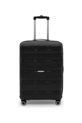 Artemis Pp Polipropilen&kırılmaz Orta Boy Valiz 65 Cm Siyah