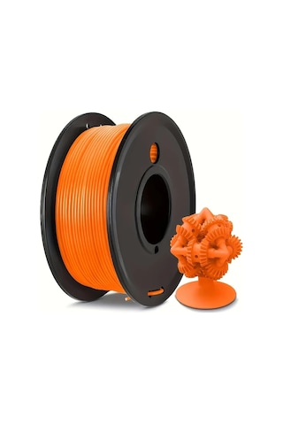 Techbloom Yüksek Kaliteli Pla Filament Orange 250g 1.75mm +/- 0.02mm Çoğu Fdm 3d Yazıcı Uyumlu