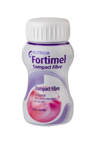 Fortimel Compact Fibre Çilek Aromalı 24 x 125 ML