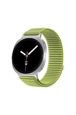 Huawei Watch Fit 4/fit 4 Pro/fit 3 Kordon Dalgalı Cırt Cırt Hasır Kordon