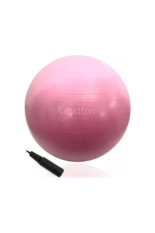 Leyaton Büyük Boy  Pilates Topu 75 Cm Pompa