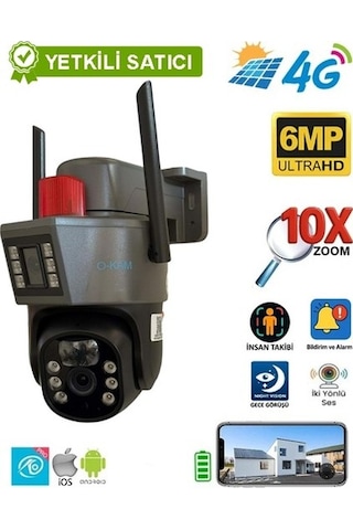 O-kam-7015 4g Dual Lens Solar Ptz Kamera O-kam-7015 4g Dual Lens Solar Ptz Kamera
