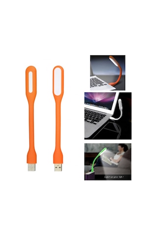 Koodmax Taşınabilir Usb Led Işık Laptop Lambası - Turuncu