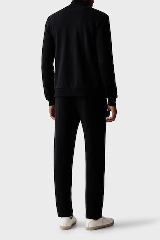 Emporio Armani Logolu Regular Fit Dik Yaka Eşofman Takımı Erkek Eşofman Takımı Em006961 Af25024 Uc001 Siyah