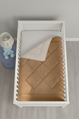 Lüks Welsoft Bebek Yorganı 100x150 Cm Çift Taraflı Kullanım Kuzu Tüyü Yumuşaklığı