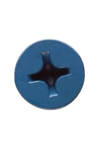 Xurunkeji 100 Adet 3/16 X 1-1/4ın Mavi Düz Phillips Beton Elmas Uçlu Vida Çapası Duvar Örgüsüne Ankraj İçin 10x7x5cm