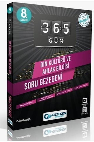 Gezegen 8.Sınıf Lgs 365 Gün Din Kültürü Soru Gezegeni