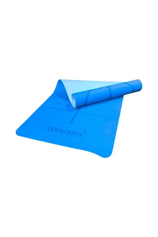 Delux Serisi Egzersiz Hobi Ev Tpe-20 Çift Renk Plates Minderi Tpe Mavi 183 61 0,6 Cm