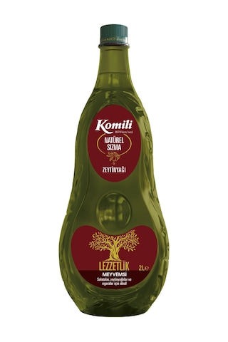 Komili Lezzetlik Meyvemsi Natürel Sızma Zeytinyağı 2 L