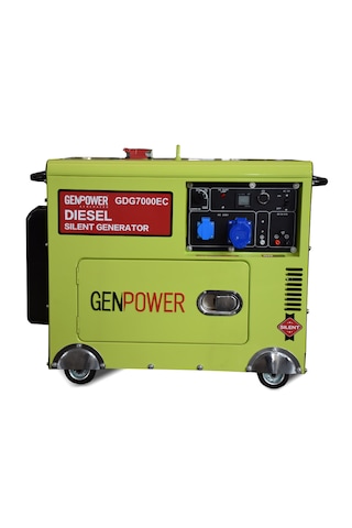 Genpower GDG 7000 EC Oto 7 Kva Otomatik Dizel Portatif Jeneratör