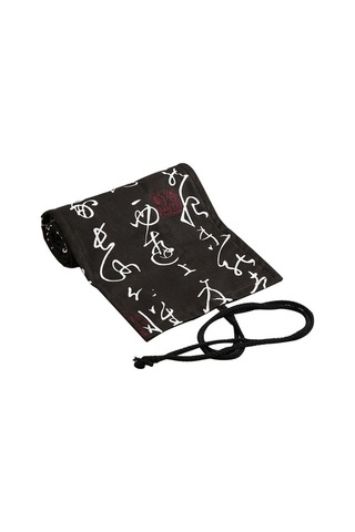 Willowhaven Kaligrafi Sevimli Tuval Kalem Kutusu Okul Öğrenci Çanta Kırtasiye Standart Siyah Çok Renkli