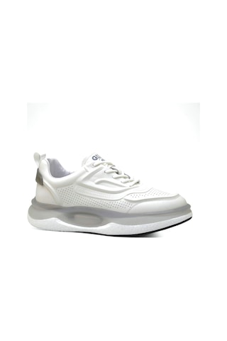 Guja 24y576 Trend Deri Erkek Sneaker Beyaz
