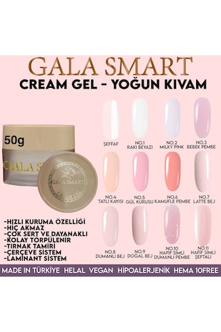 Gala Cream Gel 50 G No:1