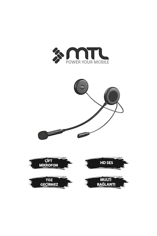 Kask İçi Bluetooth Kulaklık -otomatik Cevaplama Universal İos & Android Destekli Mt-a962