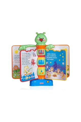 N3835 Fisher Price® Eğlen ve Öğren Eğitici Masalcı Tırtıl / Türkç