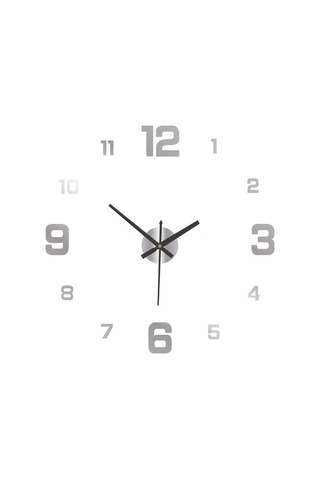 Ulzyvf Yaratıcı Dijital Gece Lambası Saat Kişiselleştirilmiş Ev Dıy Duvar Saati Renkli Akrilik Duvar Saati 40cm Renkli