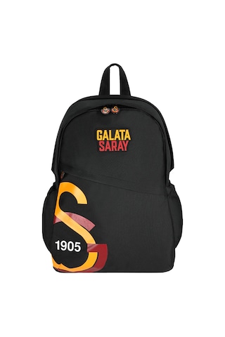 Galatasaray Lisanslı Gs Amblemli Okul Sırt Çantası 25537 Siyah