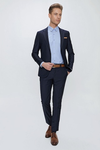 Efor Slim Fit Klasik Mono Yaka Klasik Lacivert Takım Elbise Tk 2021 Lacivert