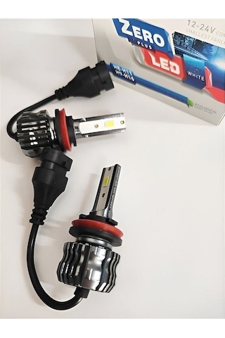 Pulsar Rs 200 Led Far Ampul Photon 2 Adet Takım H11 Fansız Led Xenon Buz Beyaz 12v-24v Supermoto
