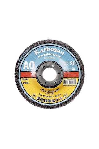 Zımpara Flap Disk - 115 X 80 Kum - 5 Adet