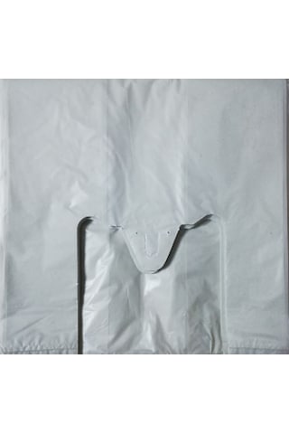 Kalbi Ticaret Kalın Beyaz Poşet Büyük Boy 1 KG