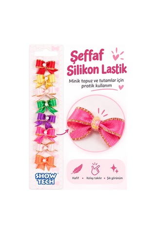 Show Tech Cutie Pearl Köpek Lastikli Toka 8 Parça Pudra