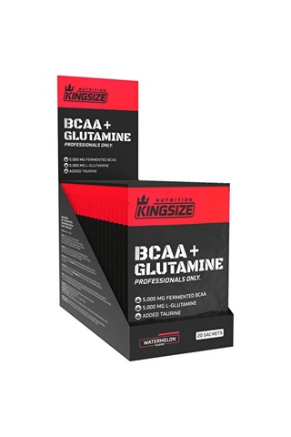 Kingsize Nutrition Bcaa + Glutamine Powder 12 Gr 20 Saşe - Karpuz